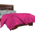 thumbnail image 4 of DNG Creations 3 Piece Stripe Diamond Comforter - Oversized King Size - 550 GSM All Season 100% Egyptian Cotton, 800 Threads Count ( Stripe Hot Pink Colour ), 4 of 7