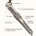 thumbnail image 4 of INFINITI PRO CONAIR Curl Secret Automatic Curling Iron, 5 Heat Settings Up to 410°F, 4 of 14