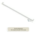 thumbnail image 5 of Achim Fantasia Double Curtain Rod, 28-48", White, 5 of 5