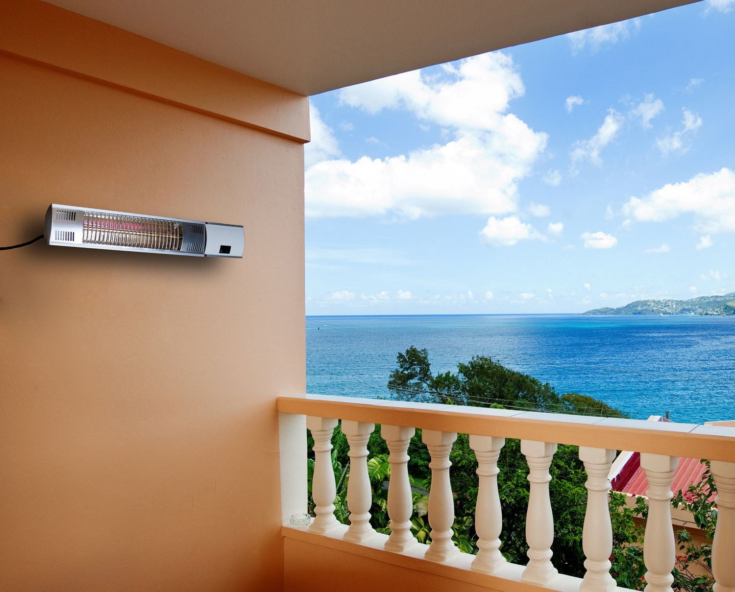 ENERG+ HEA-21545 Wall Mounted/Hanging Infrared Electric Patio Heater