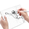 thumbnail image 4 of HEVIRGO Tablet Pen High Sensitivity Non-scratching Fine Tip Capacitive Touch Screen Stylus Ball Pen for iPad, 4 of 10