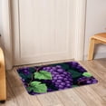thumbnail image 6 of Grape Indoor Carpet Kitchen Rug Office Mat - Polyester Non-Slip Machine Washable, 6 of 6