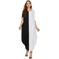 thumbnail image 1 of Robe Maxi Harem à Manches Courtes pour Femmes, 1 of 6