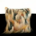 thumbnail image 2 of Plutus 20" x 26" Fancy Feather Animal Faux Fur Luxury Throw Pillow, 2 of 3