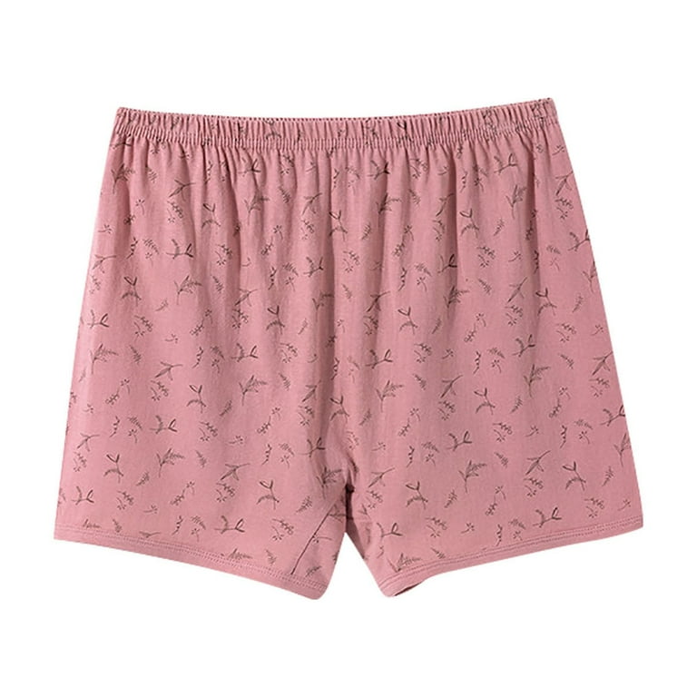 Ashirexll 4PC Underwear Women Pack Plus Size Sleep Shorts for