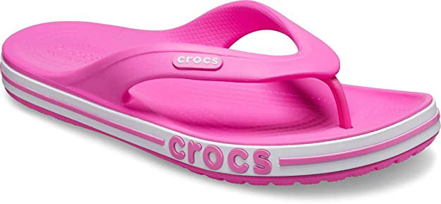 Casual Beach Sandal Shower Shoe Crocs Unisex's Men's and Women's Bayaband Flip Flop