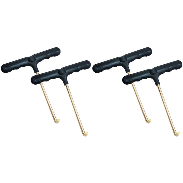 Herramienta de extracción de resorte de trampolín de 4 piezas, herramienta de extracción de resorte de gancho en T para extractor de trampolín