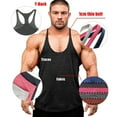 thumbnail image 5 of Ambiloof Men's Bodybuilding Stringer Tank Tops Y-Back Gym Fitness Workout Training Running T-Shirts Athletic Quick Dry Top, 5 of 7