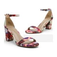 thumbnail image 2 of BURUDANI Women's Low Heel Pump Sandals, 2 of 7
