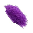 thumbnail image 1 of HLONK 1 Yard Dyed Ostrich Feather Fringe Trim Ribbon Embellishment Cream, 1 of 8