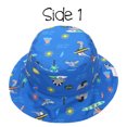 thumbnail image 2 of Flapjacks - Kids Patterned Sun Hat - Dino - Medium, 2 of 5