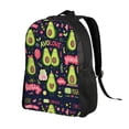 thumbnail image 2 of Haiem Avocado Love Backpack - Stylish and Durable 15-inch Laptop Backpack with Waterproof Oxford Fabric, 2 of 8