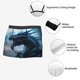 thumbnail image 3 of Fotbe Blue Thunder Storm Dragon Calzoncillos Tipo Boxer con Bolsa de Soporte Total para Hombre, X-Temp Fresco, Transpirable y de Secado Rápido-XX-Large, 3 of 5