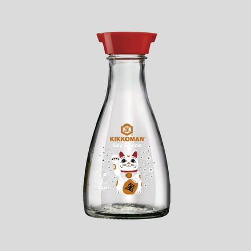 Kikkoman Lucky Cat Soy Sauce Value Pack 1L, British Import (Pack of 2)