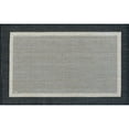 thumbnail image 3 of Bliss Rugs Solid Border Indoor Outdoor Rug Low-Profile Floor Mat for Patio, Entrance, Front Door |Black, 2' x 3', 3 of 8
