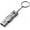 Grey, variant on Signal Whistle Outdoor Double Tubes Emergency Survival Whistle Key Chain High Decibel Life Saving Whistle for Camping Hiking Sports Dog Training