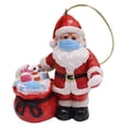 thumbnail image 2 of Estatua de Papá Noel Con facial en cuarentena Perfecl Adorno colgante Navidad 6.8x3.8x7.4cm, 2 of 7