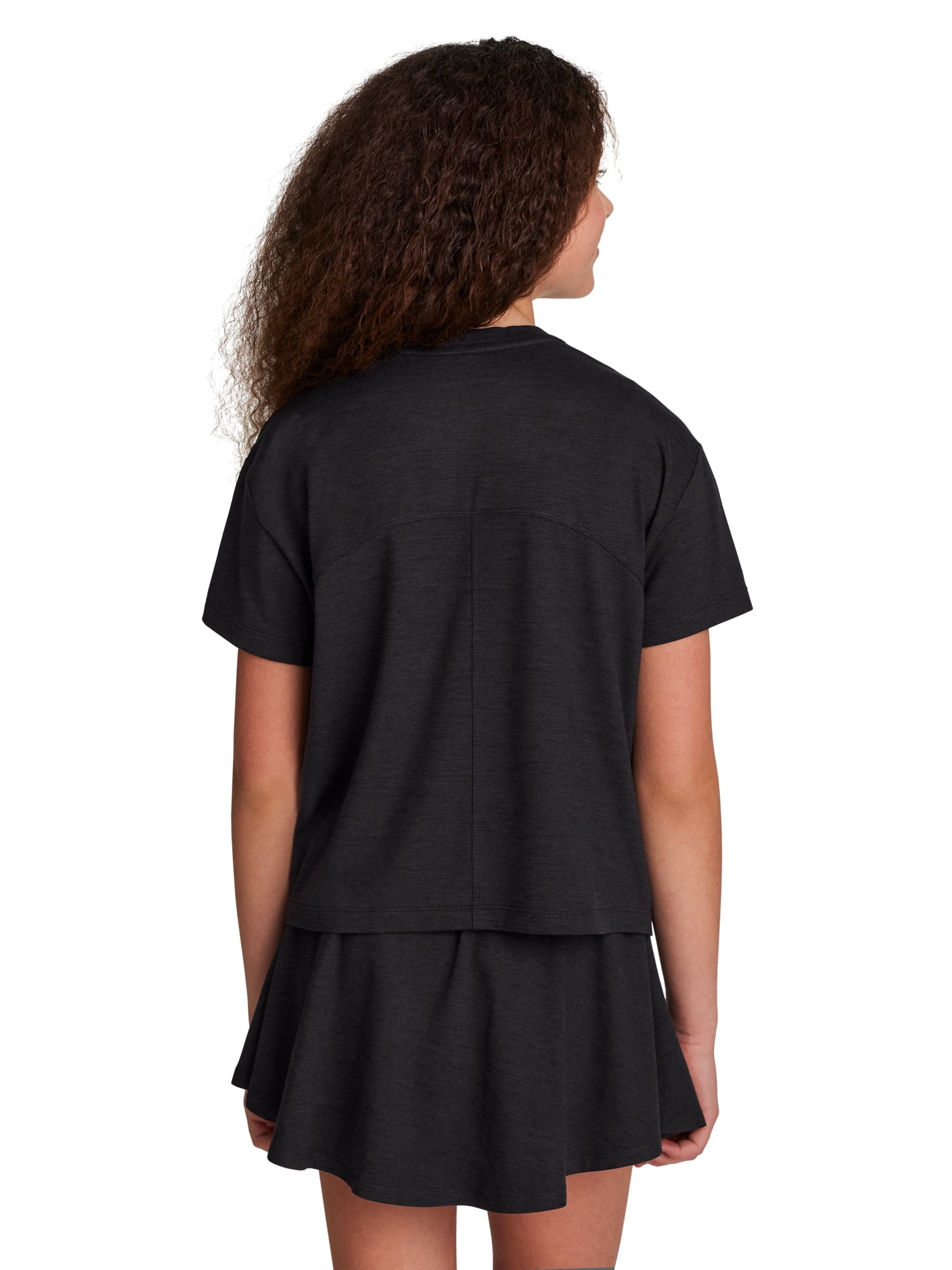 Reebok Girl's Legacy 2.0 Meet & Greet Short Sleeve Performance Top, Sizes 4-18