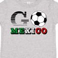 thumbnail image 4 of Inktastic Go, Mexico Soccer, Football Boys or Girls Toddler T-Shirt, 4 of 5