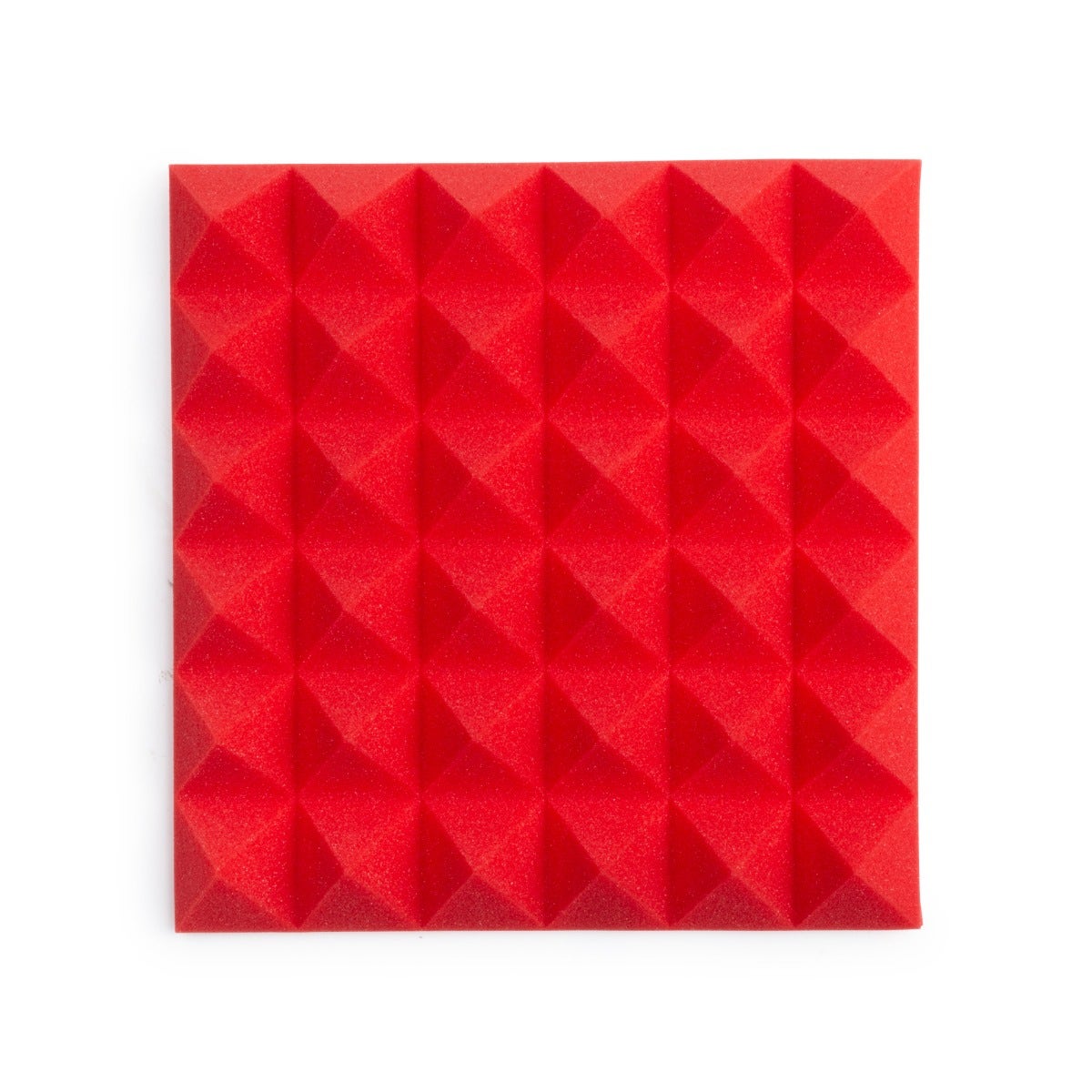 Gator GFW-ACPNL1212P-8PK 2"x12"12" Acoustic Foam Pyramid Panels 8-Pack Red