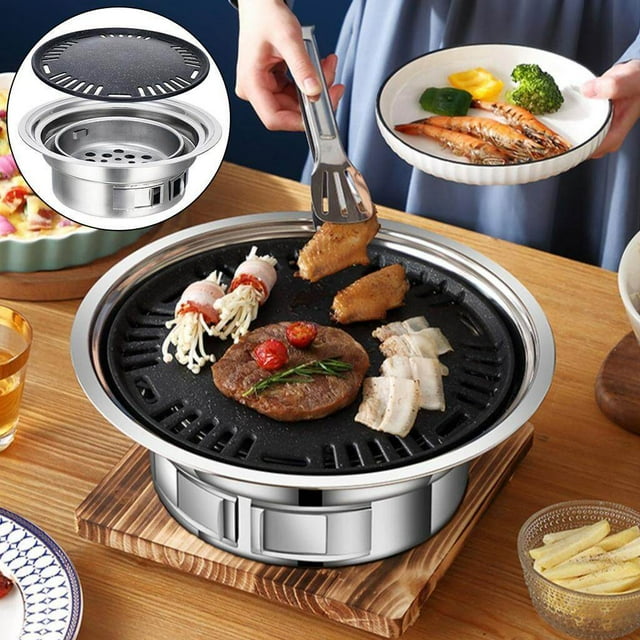 Korean Charcoal Barbecue Grill Portable Charcoal Stove Without Net stove clay charcoal Rack