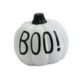 thumbnail image 1 of Estatuilla de Calabaza Macarena Adorno Decorativo de Resina Halloween Marfil, 1 of 8