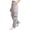 Light Yellow, variant on Women's Cargo Pants, Elastic Waist Drawstring Joggers, Loose Fit Baggy Work Pants with Pockets, Casual Streetwear Trousers for Women-Black