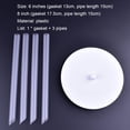 thumbnail image 2 of Cheers.US 2Pcs/Set(6''+8'') Cake Support Frame,Cake Stands Spacer,Multi-Layer Cake Support Set, Round Dessert Shelf Cake Gasket Cake Support Frame Cake Stands Baking Tools Piling Brackets, 2 of 7