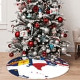thumbnail image 5 of Picia The Map Of United States Print Christmas Tree Skirt , Christmas Tree Skirt Ornaments for Merry Christmas Holiday Party Decorations Indoor Outdoor-36", 5 of 7