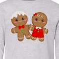 thumbnail image 4 of Inktastic Gingerbread Couple Long Sleeve Youth T-Shirt, 4 of 5