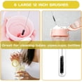 thumbnail image 3 of Pakyozj Straw Cleaner Brush Set,6 Piece Long Drinking Straws Cleaning Brush Pipe Tube Tiny Brushes 10-inch, 3 of 7
