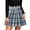 Navy, variant on Landzoo Women's Casual Plaid High Waist Pleated A Line Mini Skirt Comfortable Casual Women's Skirt