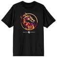 thumbnail image 3 of Mens Mortal Kombat Logo Scorpion Black Short Sleeve Shirt-M, 3 of 6
