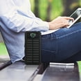 thumbnail image 5 of JTNeq Versatile 10000mAh Solar Power Bank with Outdoor Emergency Light and Fast Charging for Mobile Phones, 5 of 9
