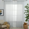 MoDRN Naturals Puffed Embellishment Curtain Panel Pair