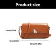thumbnail image 3 of FENOHREFE Stylish PU Leather Shoulder Bag for Women Crossbody Bags Casual Handbag Armpit Purse for Work Shopping or Dating, 3 of 8