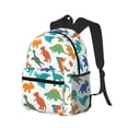 thumbnail image 2 of Fotbe Colorful Dinosaur Lightweight Casual Laptop Backpack for Men and Women, Daily use Waterproof backpack, Backpack for College, 2 of 8