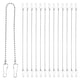 thumbnail image 1 of 24 piezas Cadenas colgantes de jardín perchas de plantas carteles de metal cadena colgante con gancho, 1 of 5