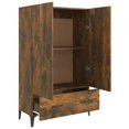 thumbnail image 5 of vidaXL Highboard Smoked Oak 70x31x115 cm Engineered Wood, 5 of 5