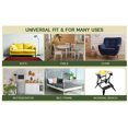 thumbnail image 5 of Juego de 4 Uds. De almohadillas para patas de muebles, amortiguadores para lavadora de PU transparente, almohadilla elevada silenciosa ER, 5 of 5