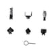 thumbnail image 1 of Máquina Limpiadora de Desagües, Cabezal de Corte Combinado para Trabajos de Dragado, Cabezal de Corte, Desatascador de Inodoro, Limpiador de Desagües, Negro 7 piezas Macarena Cabezales de corte más limpios, 1 of 8