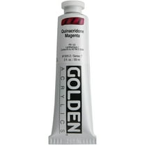 Golden Heavy Body Acrylic Paint, 2-Ounce, Quinacridone Magenta