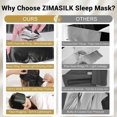 thumbnail image 5 of 2025 Latest Model 100% 22 Momme Mulberry Silk Sleep Mask - Full Silk Filled, 5 of 5