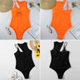thumbnail image 3 of Women Sexy One Piece Swimsuit Halter Swimwear Hollow Out Bathing Suit, 3 of 6