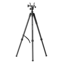 BOG DeathGrip Sherpa Carbon Fiber Tripod with Heavy Duty Construction, 360 Degree Ball Head, Quick-Release Arca-Swiss Mount System, and Optics Plate for Hunting, Shooting, Glassing, and Outdoors