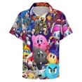 thumbnail image 3 of Kirby Mens Hawaiian Shirt Summer Casual Short Sleeve Button Down Beach Shirts, 3 of 7