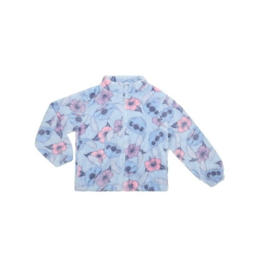 Lilo & Stitch, Hibiscus Girls Zip-up Jacket, Sizes 4-18