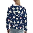 thumbnail image 7 of Haiem Pirate Skulls 1 for Men's Fashion Hoodies & Sweatshirts with Kangaroo Pocket,Hooded Sweatshirt with Eye-catching Drawstrings-Medium, 7 of 7