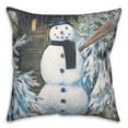 thumbnail image 2 of Creative Products Winter Snowman 16 x 16 Spun Poly Pillow, 2 of 3