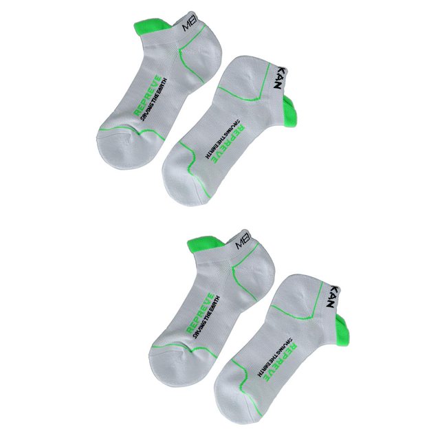2 pares de calcetines deportivos con calcetín corto cómodo los pies 39-42 blanco Sunnimix Calcetines deportivos